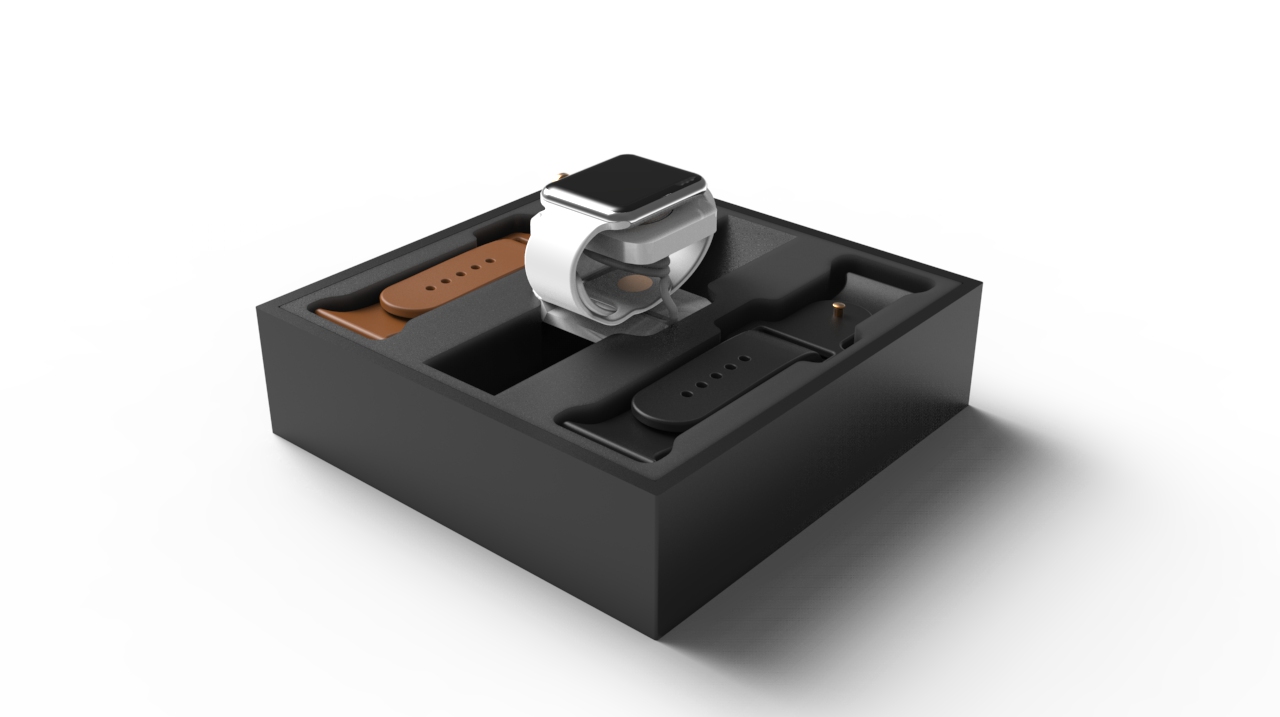 Apple Watch Display - Black Iso